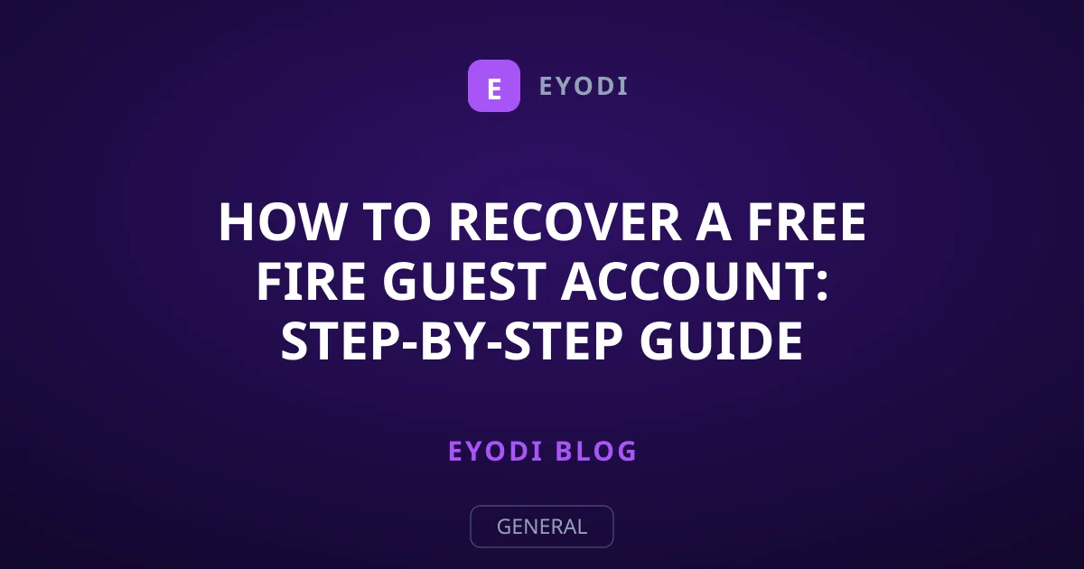 How to Recover a Free Fire Guest Account: Step-by-Step Guide